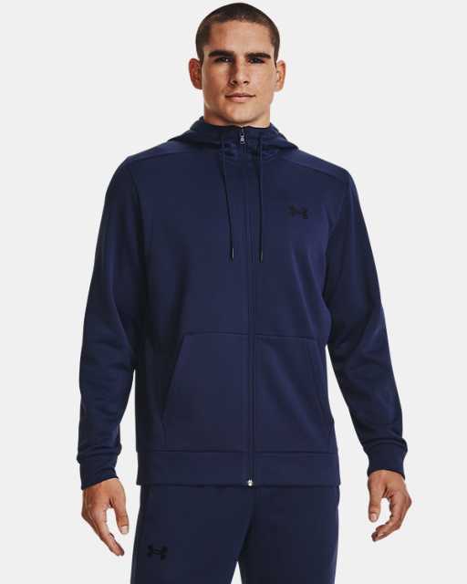 Chandail à capuchon avec fermeture éclair Armour Fleece® pour hommes